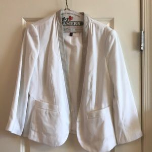 The Limited white blazer